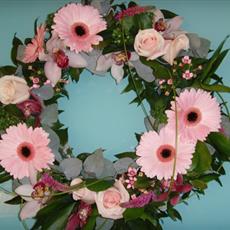 Powder Pink Wreath